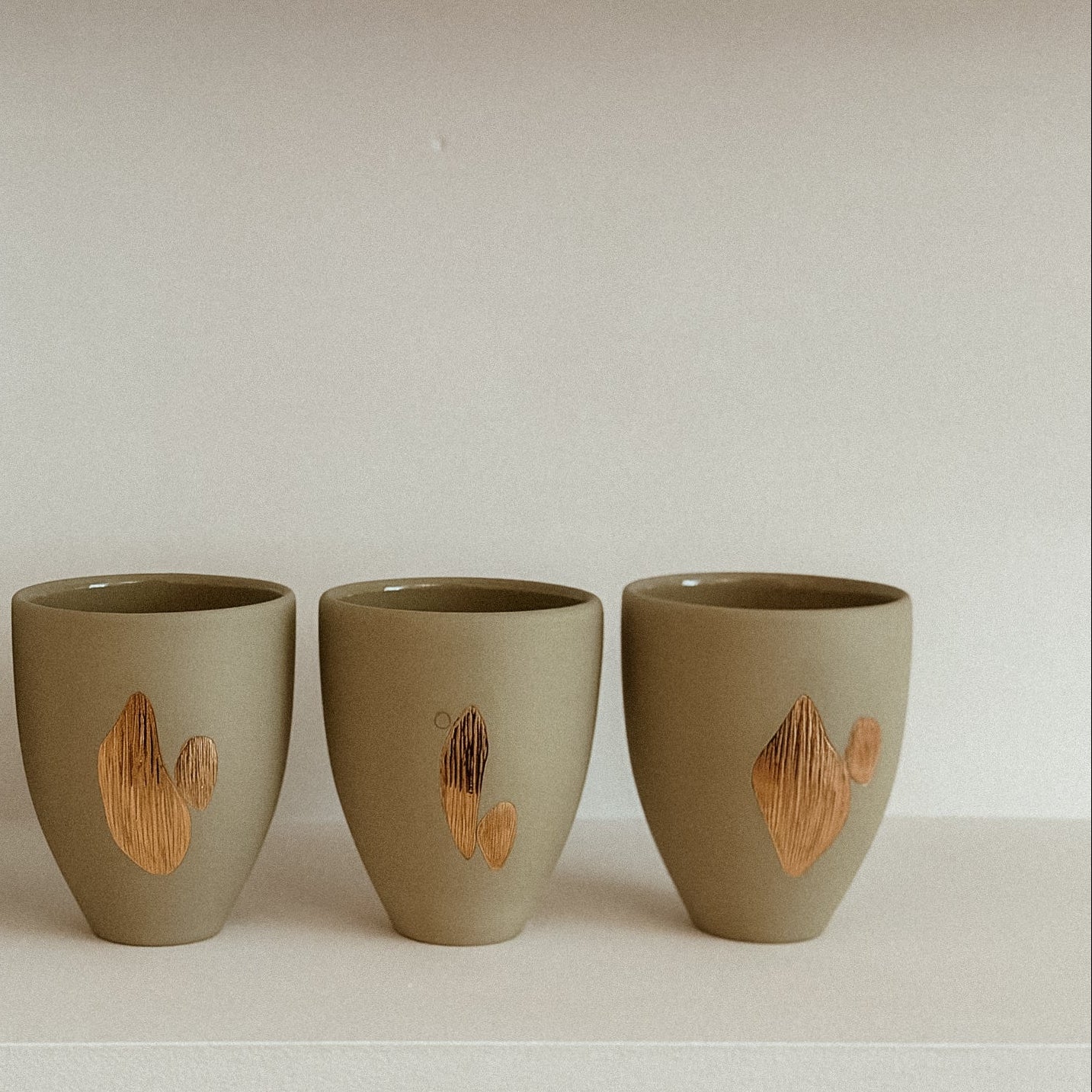 Taza I oliva, dos tamaños