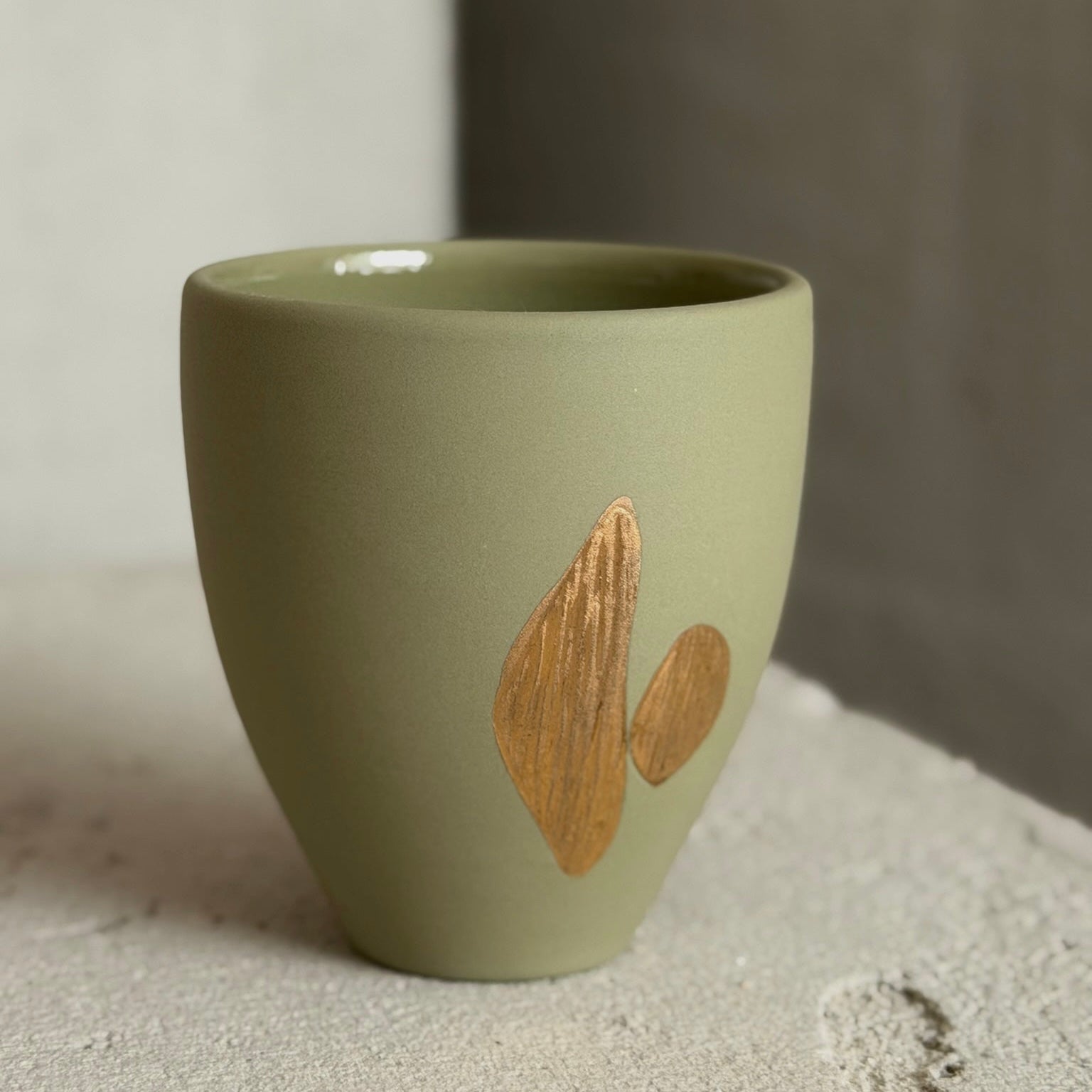 Taza I oliva, dos tamaños