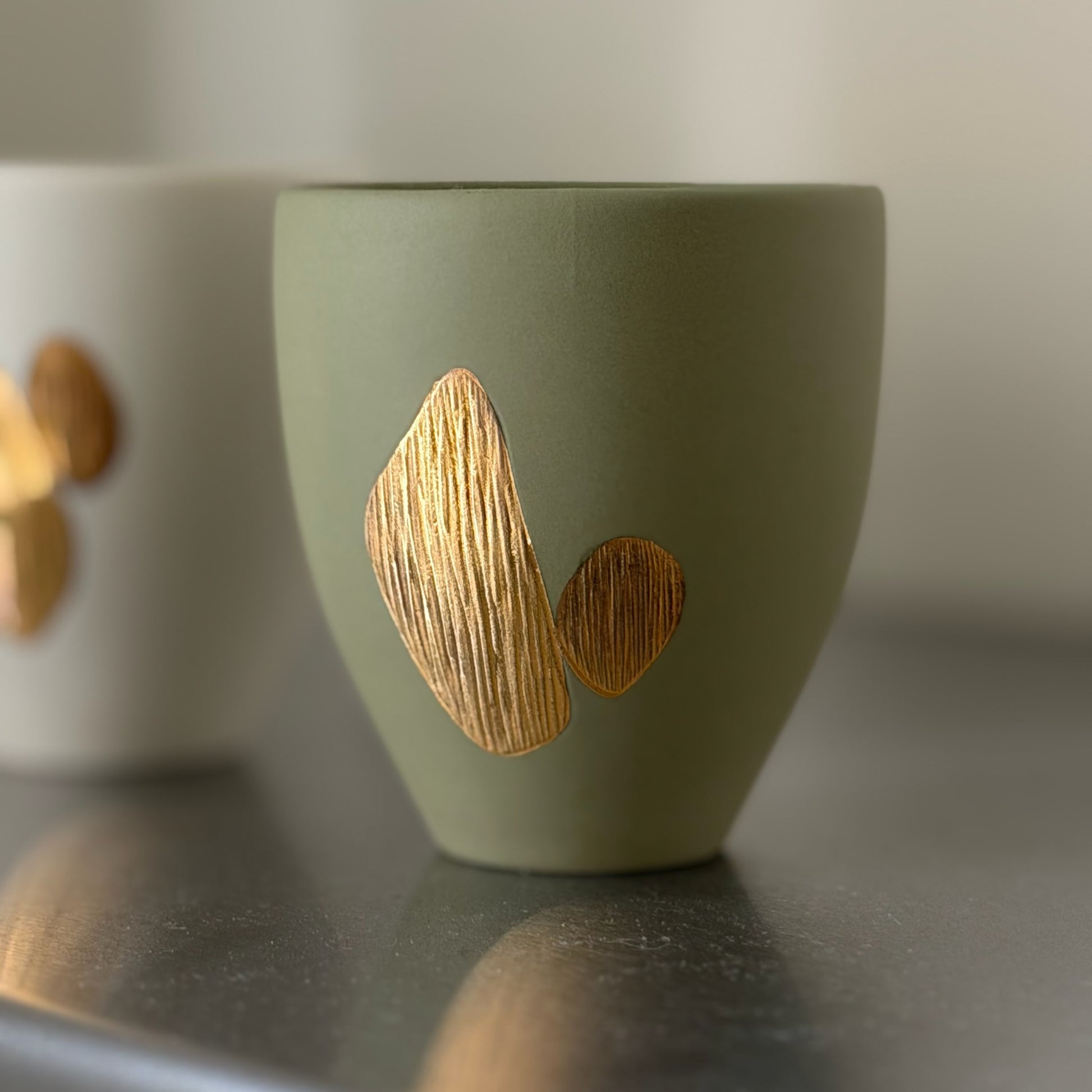 Taza I oliva, dos tamaños