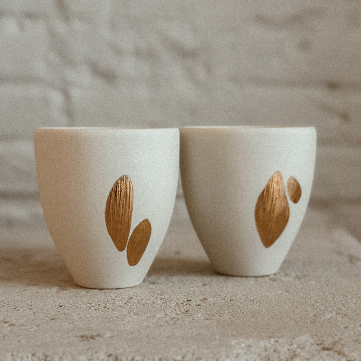Taza I blanca, dos tamaños
