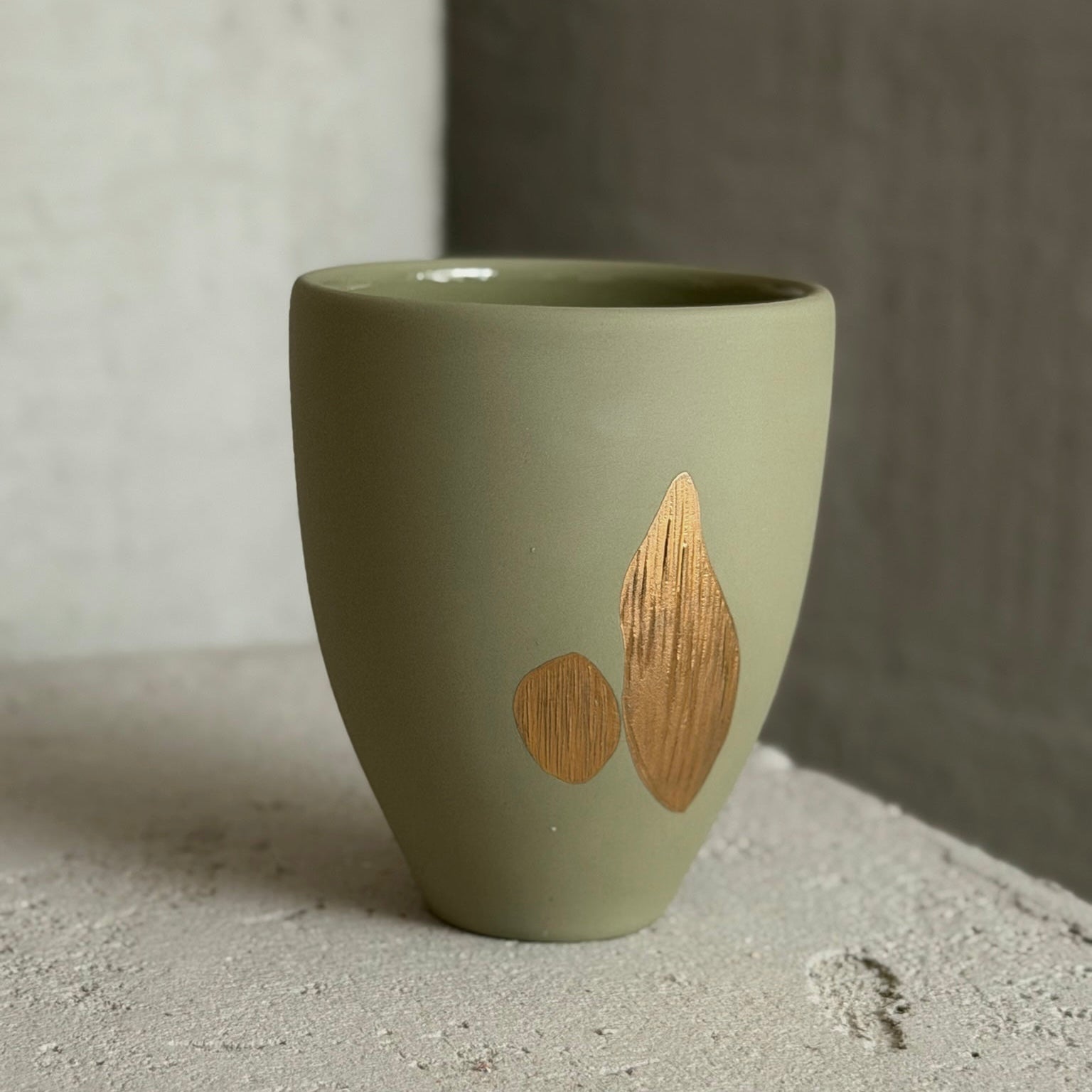 Taza I oliva, dos tamaños