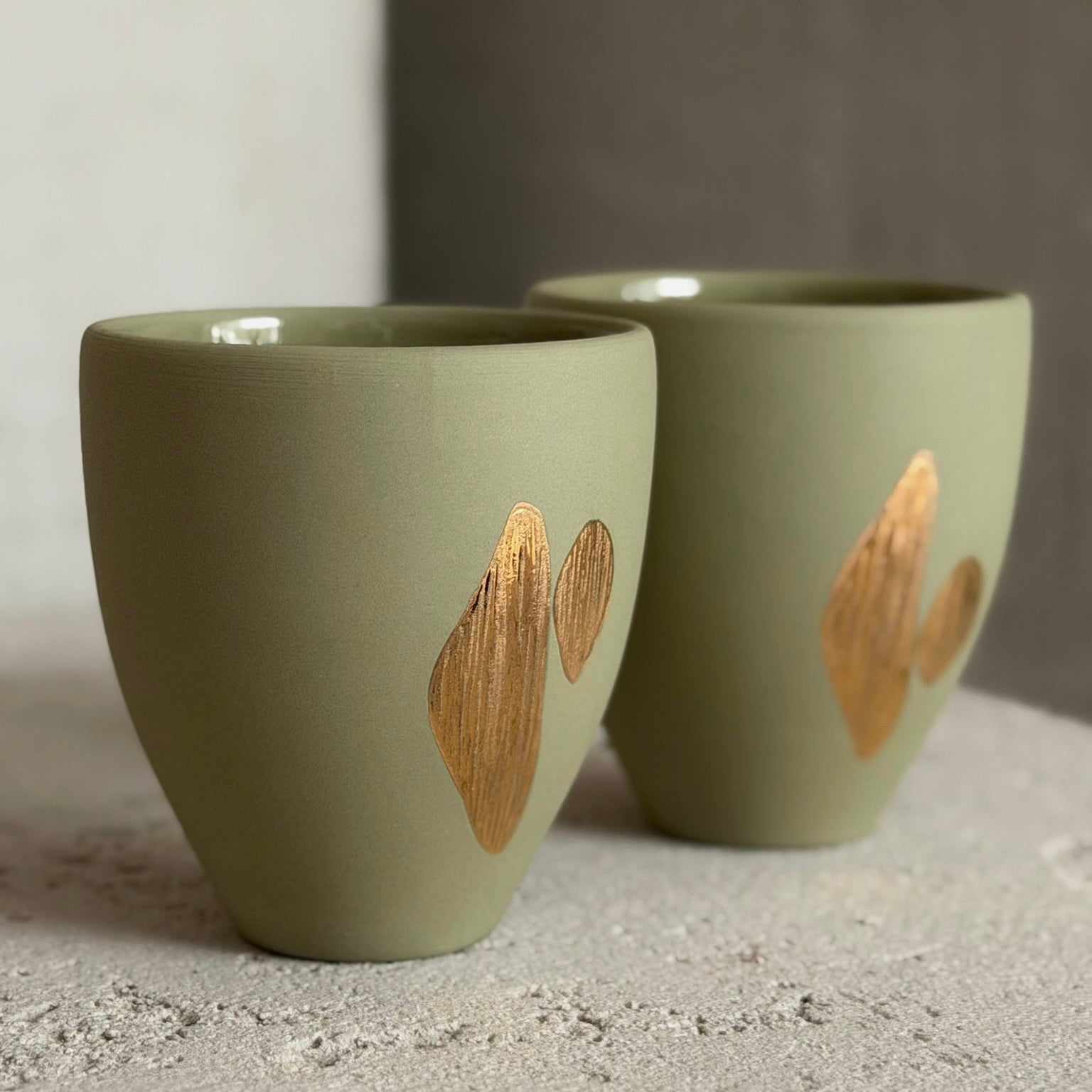 Taza I oliva, dos tamaños