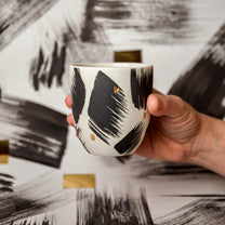 Sumi cup, two sizes.