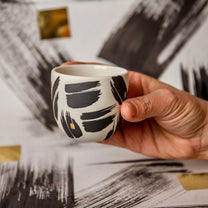 Sumi cup, two sizes.